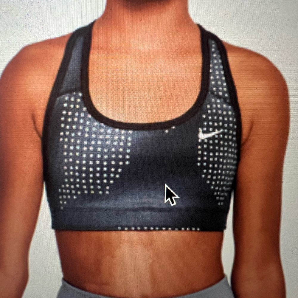 Nike Kids size M Reversable sports bra
